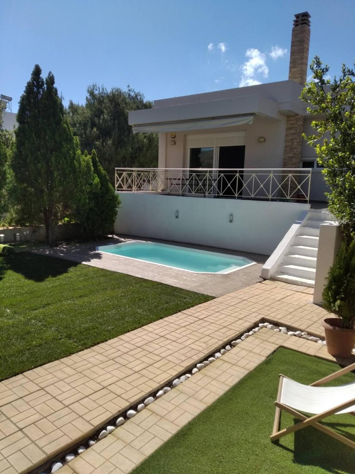 Cozy Villa Vita Lagonisi Kalivia Thorikou Extérieur photo